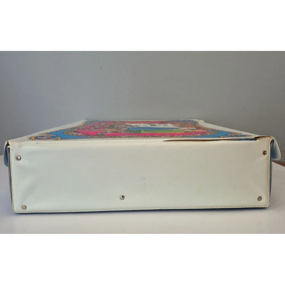 Mattel The World of Barbie Vintage 1968 Double Doll Vinyl Carrying Case